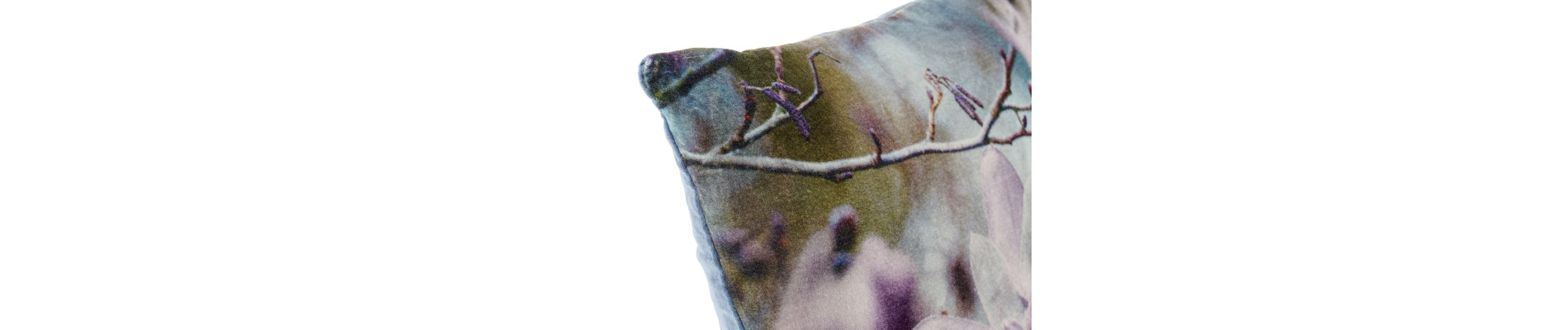 COJIN ALGODON 45X10X45 450 GR. FLOR MORADO