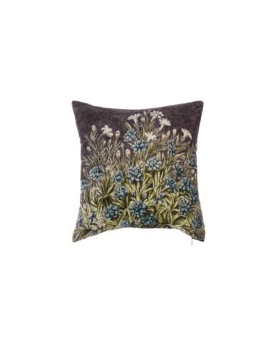 COJIN ALGODON 45X10X45 450 GR. FLORES LILA