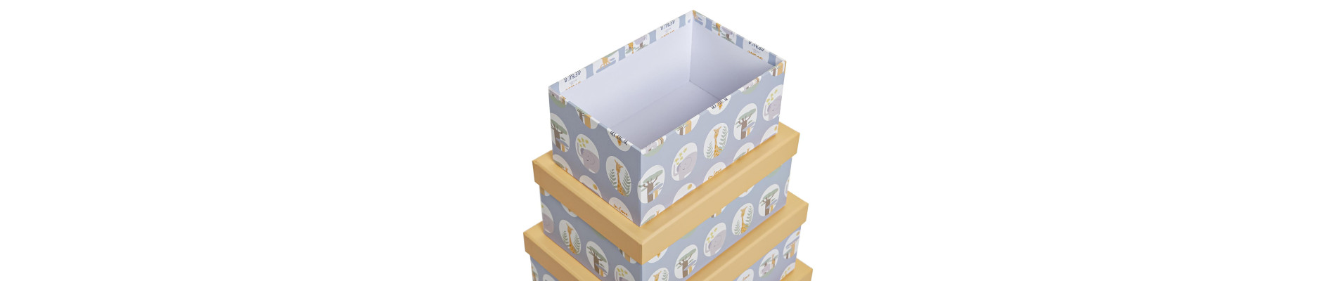 CAJA SET 10 CARTON 43,5X33,5X15,5 AZUL