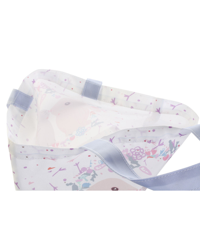 BOLSA LIENZO POLIESTER 34X14X32 RABBITS 2 SURT.