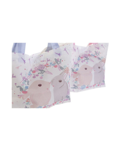 BOLSA LIENZO POLIESTER 34X14X32 RABBITS 2 SURT.