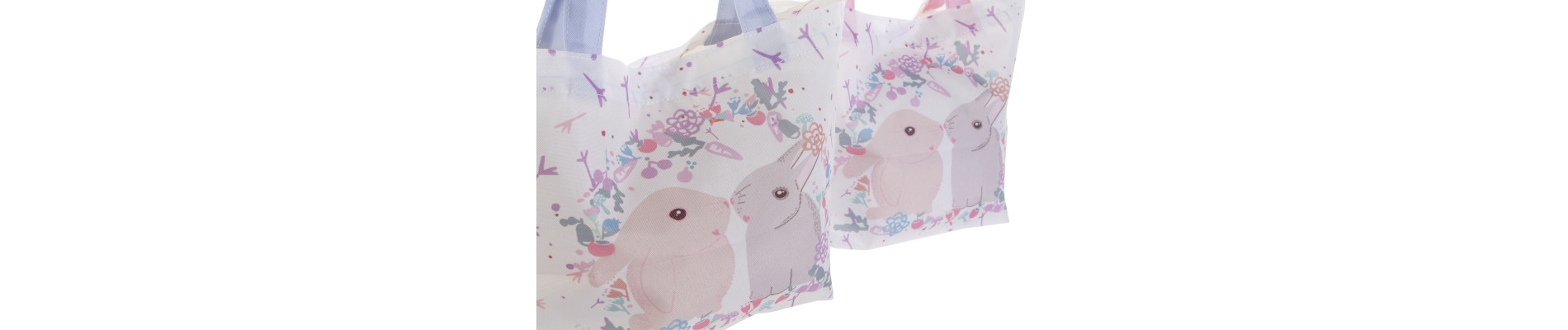 BOLSA LIENZO POLIESTER 34X14X32 RABBITS 2 SURT.
