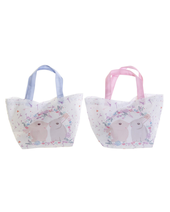 BOLSA LIENZO POLIESTER 34X14X32 RABBITS 2 SURT.