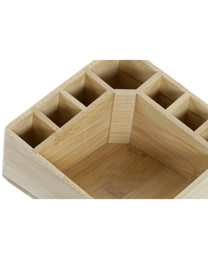 ORGANIZADOR BAMBU 14X14X7 NATURAL