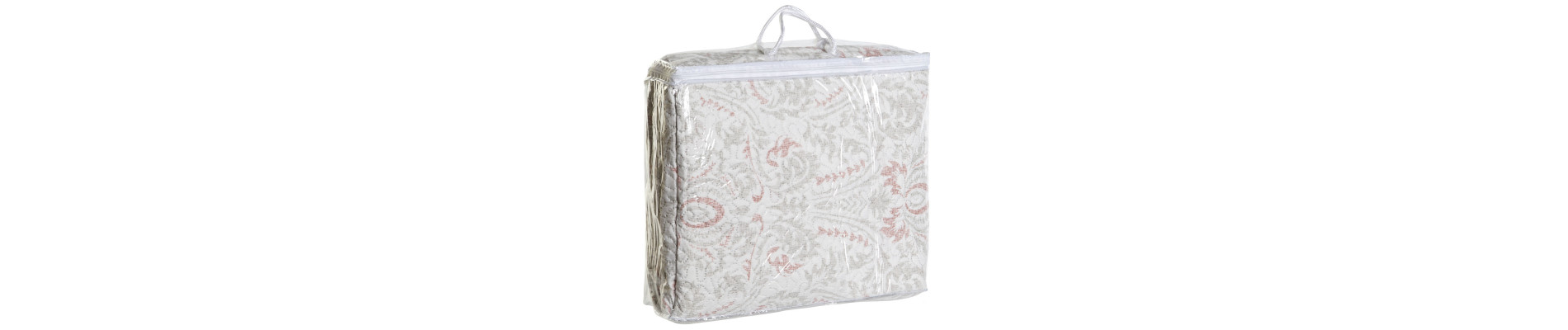 COLCHA POLIESTER 270X270X1 285 GSM, FLORAL BORDADO