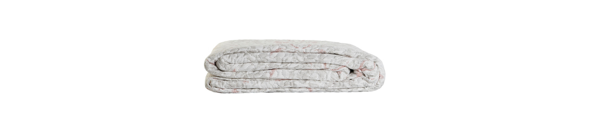 COLCHA POLIESTER 270X270X1 285 GSM, FLORAL BORDADO