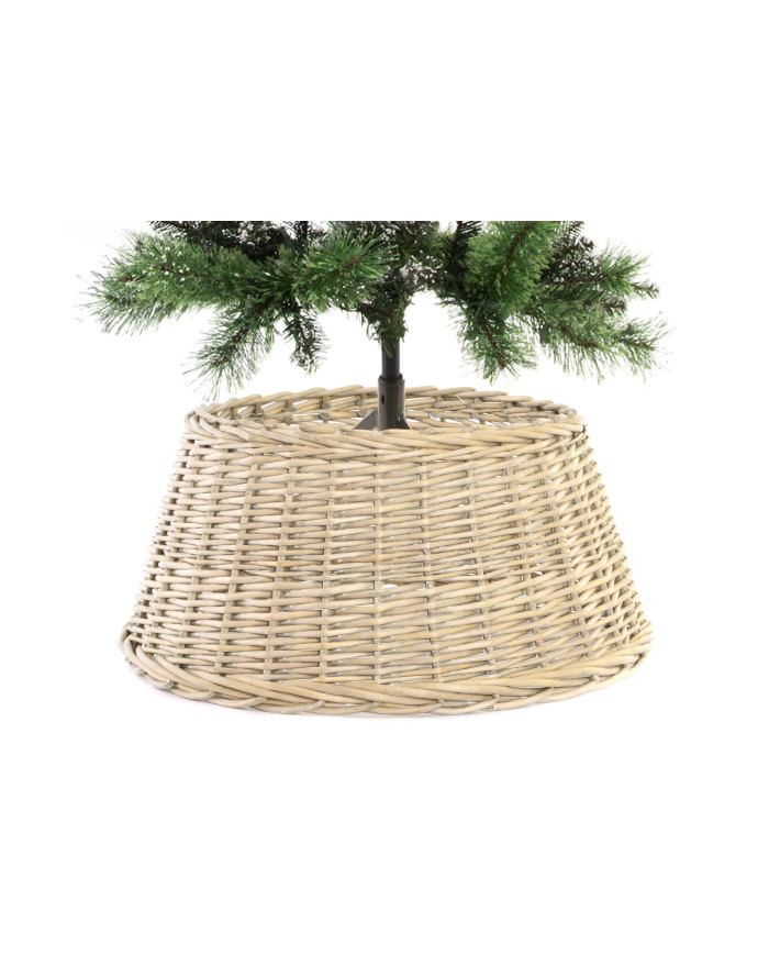 BASE ARBOL MIMBRE 57X57X28 NATURAL