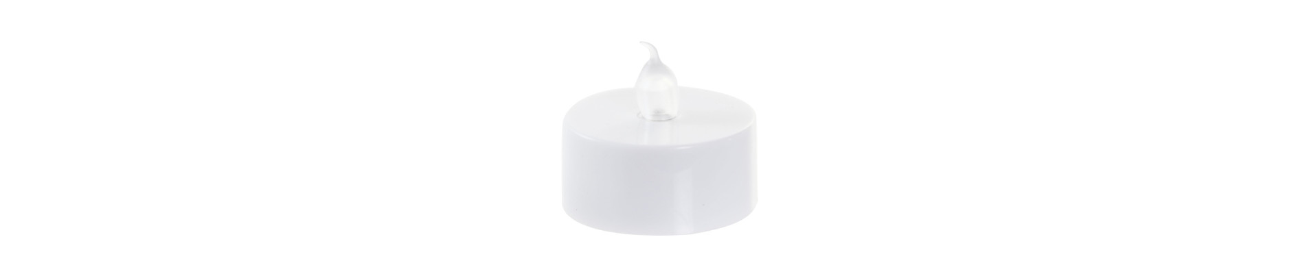 FAROLA LED PP 10,5X10,5X24 VELA BLANCA 2 SURT.