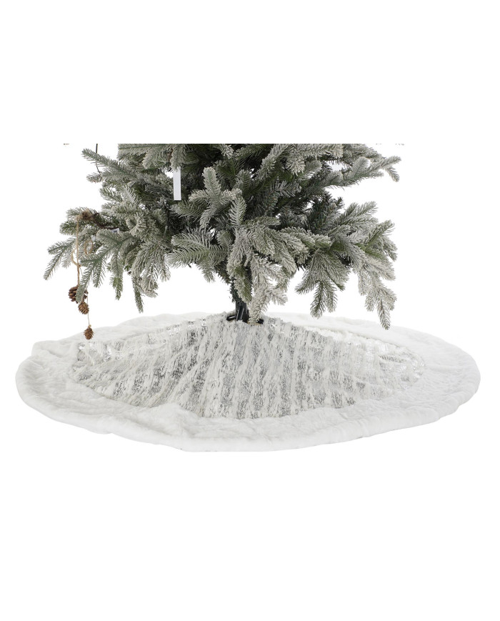 BASE ARBOL POLIESTER 120X120X2 PLATEADO