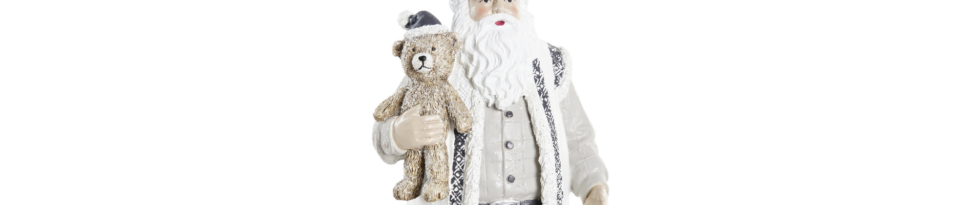 FIGURA RESINA 12X9X27 SANTA 2 SURT.