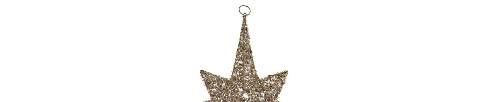 DECORACION LUMINOSA METAL LED 30X5X47 ESTRELLA