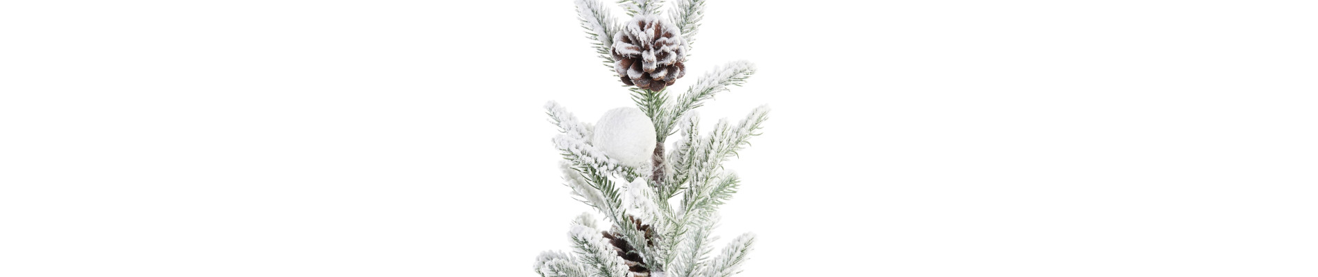 ARBOL PE 30X30X66 NEVADO VERDE
