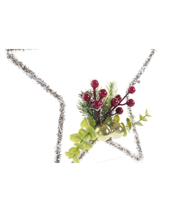 DECORACION LUMINOSA METAL LED 30X1X30 ESTRELLA