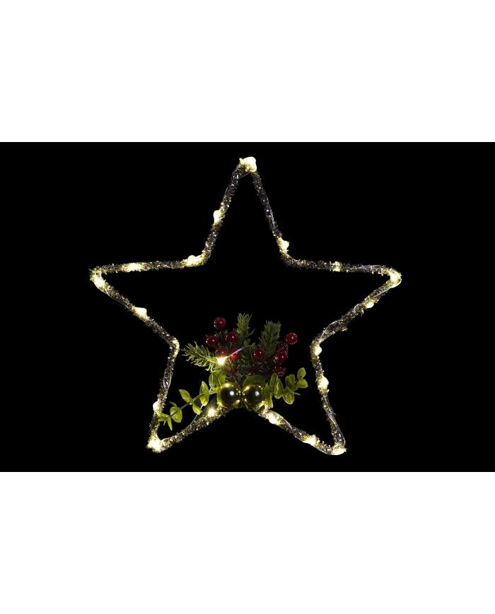 DECORACION LUMINOSA METAL LED 30X1X30 ESTRELLA