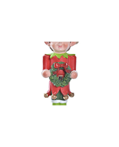 DECORACION COLGANTE RESINA 5X4X14 ELFO 3 SURT.