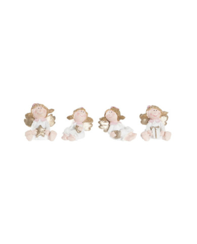 FIGURA RESINA 3,5X2,5X4 ANGEL 4 SURT.