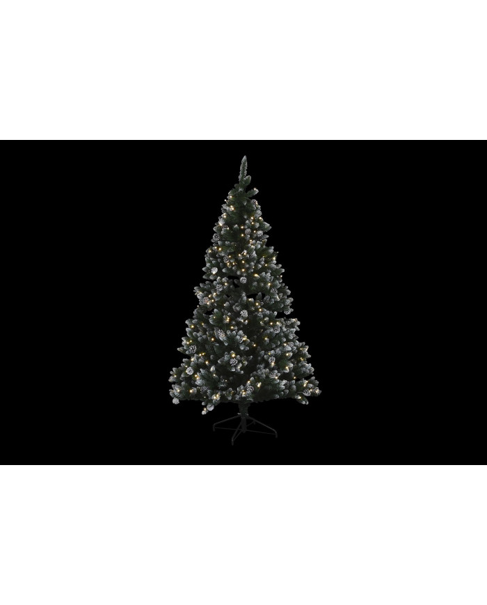 ARBOL PE METAL 1X1X210 350LED VERDE