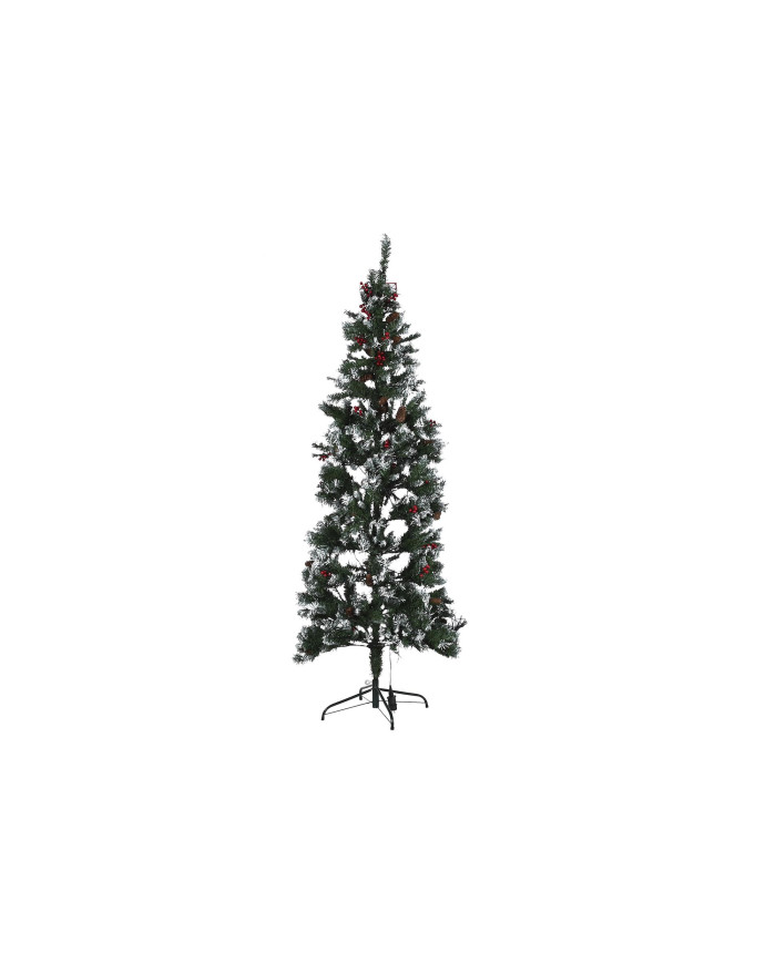 ARBOL PE METAL 70X70X210 300LED VERDE