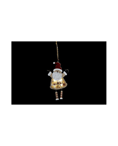 DECORACION COLGANTE LED MDF 12X2X24 SANTA 2 SURT.