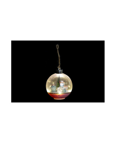 DECORACION COLGANTE PVC 8X8X8 MUòECO DE NIEVE 3 SU