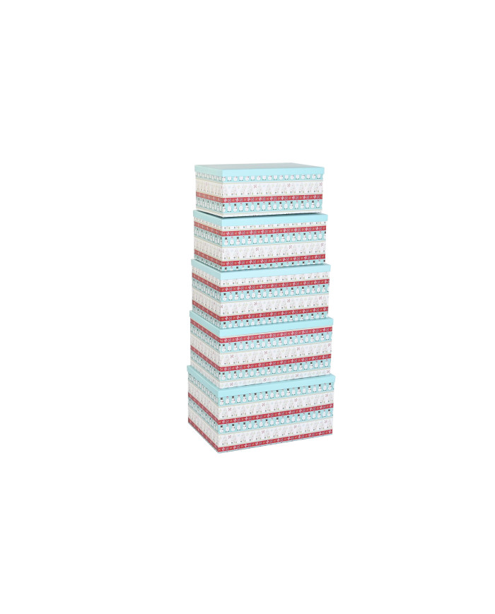 CAJA SET 5 CARTON 50X35X25 GIFTS MULTICOLOR
