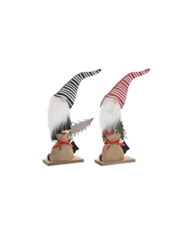 FIGURA MADERA POLIESTER 13X5X31 SANTA 2 SURT.