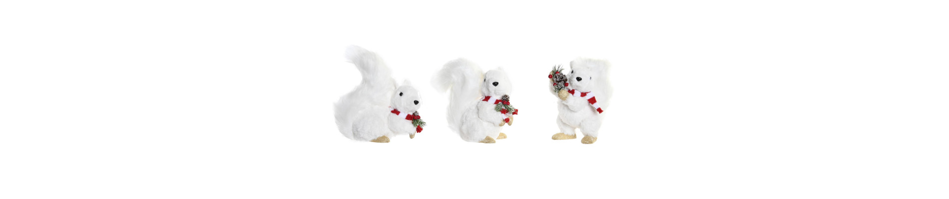 FIGURA POLIESTER 23X12X23 ARDILLA 3 SURT.