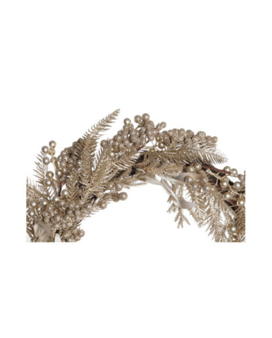 CORONA POLIESTER METAL 46X10X46 HOJAS 2 SURT.