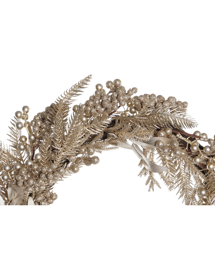 CORONA POLIESTER METAL 46X10X46 HOJAS 2 SURT.