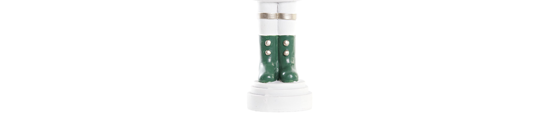 FIGURA RESINA 5X5X23 CASCANUECES VERDE MENTA