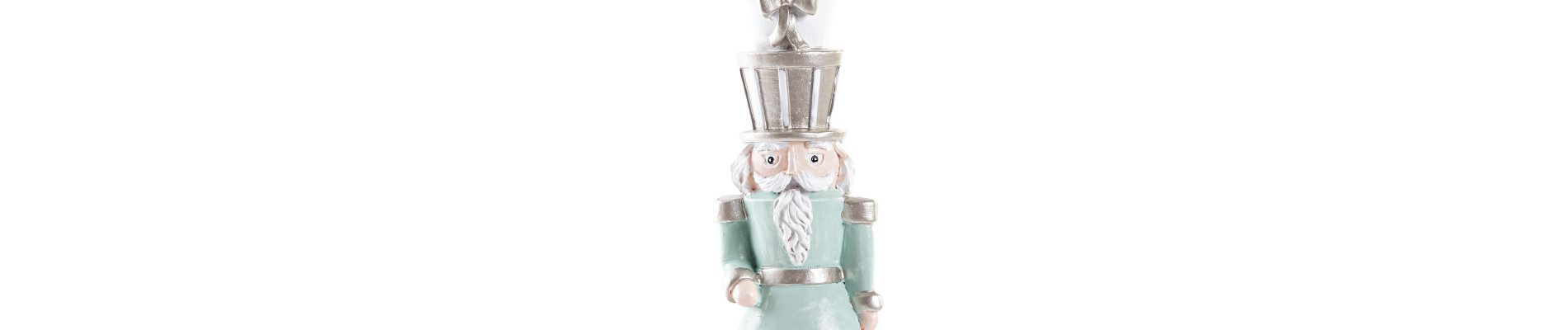 FIGURA RESINA 5X5X23 CASCANUECES VERDE MENTA