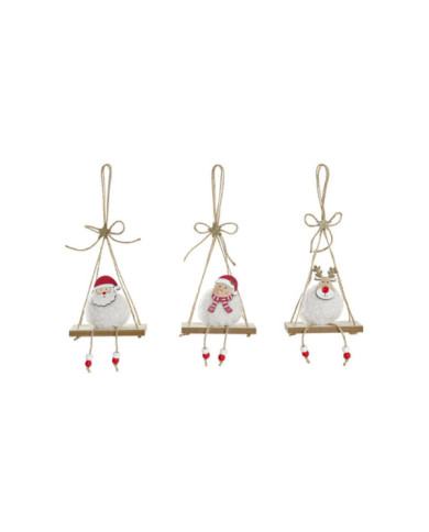 DECORACION COLGANTE POLIESTER 11X5X28 COLUMPIO 3 S