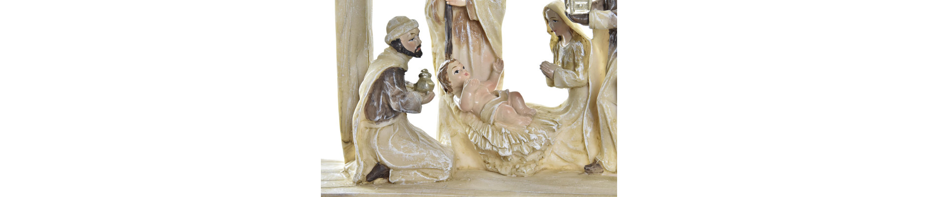 NACIMIENTO RESINA 21X5X15 BEIGE
