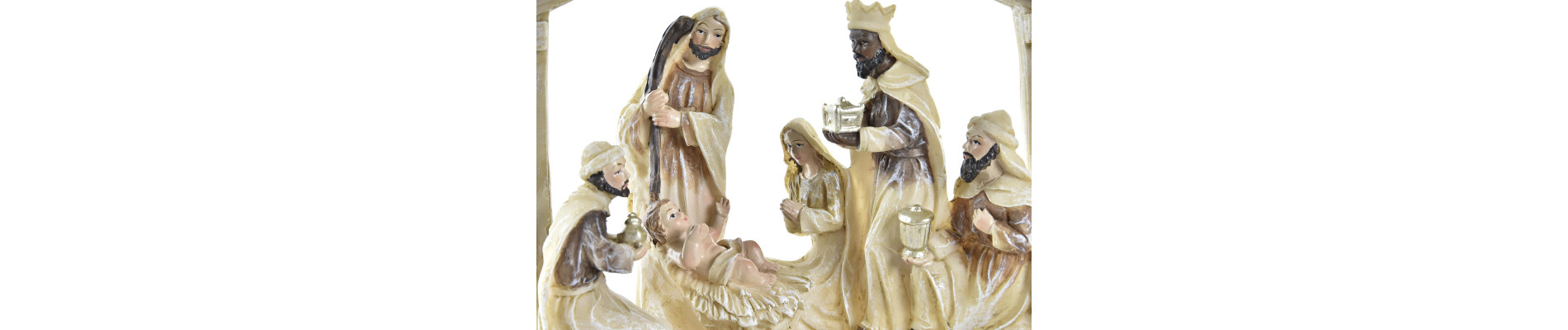 NACIMIENTO RESINA 21X5X15 BEIGE