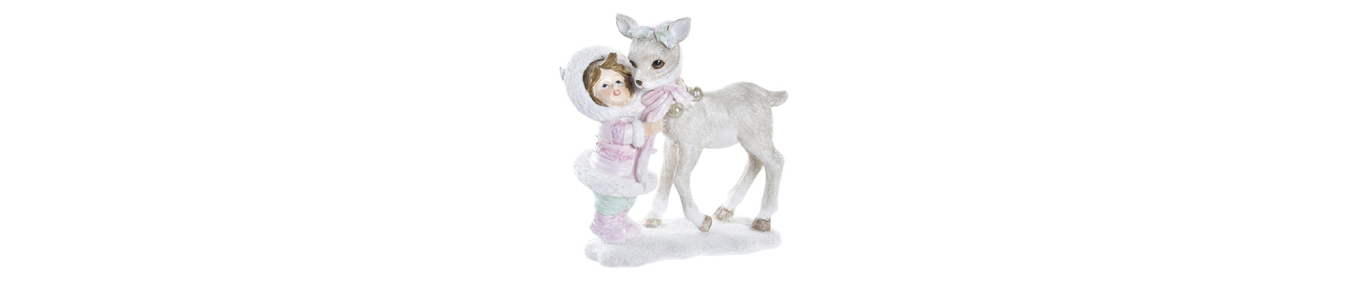 FIGURA RESINA 7X5X11 RATON ROSA