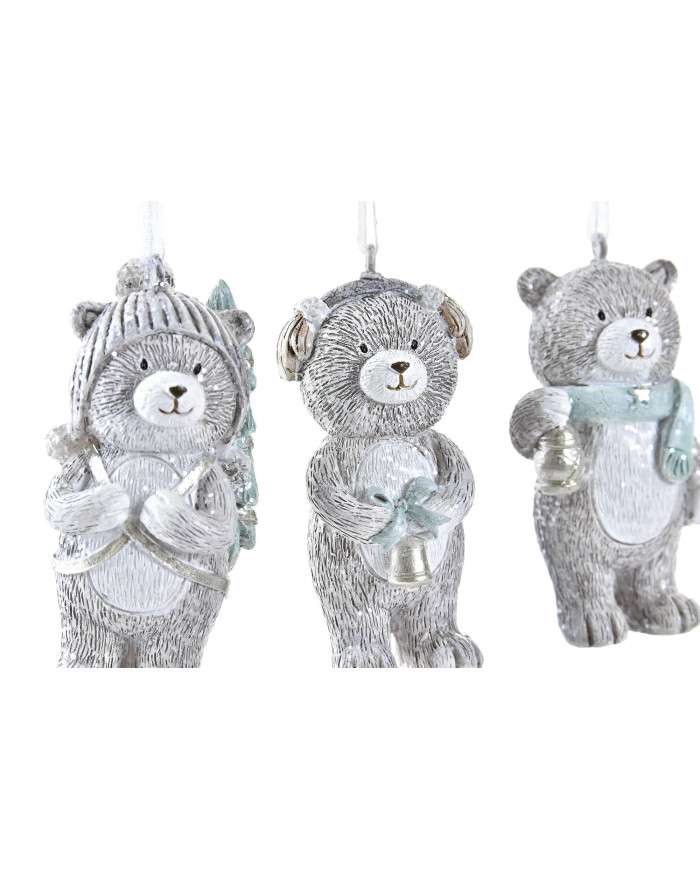 DECORACION COLGANTE RESINA 4X3X7 OSO 4 SURT.