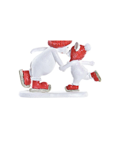 FIGURA RESINA 9,5X3,5X9 RATON BLANCO