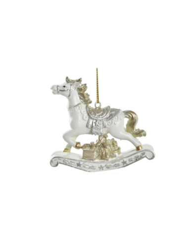 DECORACION COLGANTE RESINA 8X2X8 CABALLO 3 SURT.