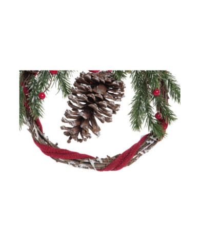 DECORACION COLGANTE RATAN 30X8X23 MARRON