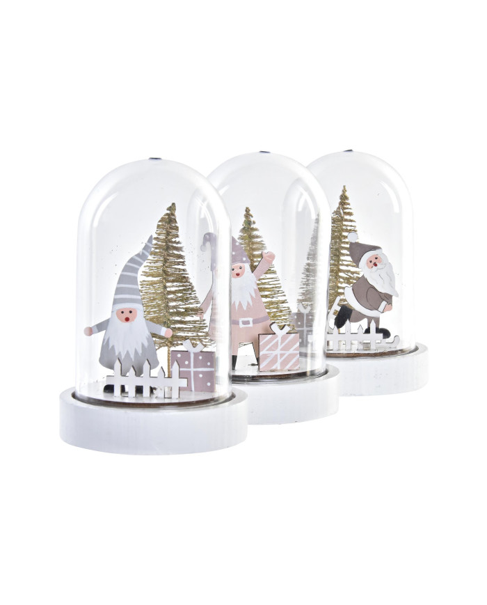 DECORACION LUMINOSA LED 9X9X13 2XCR2032 3 SURT.