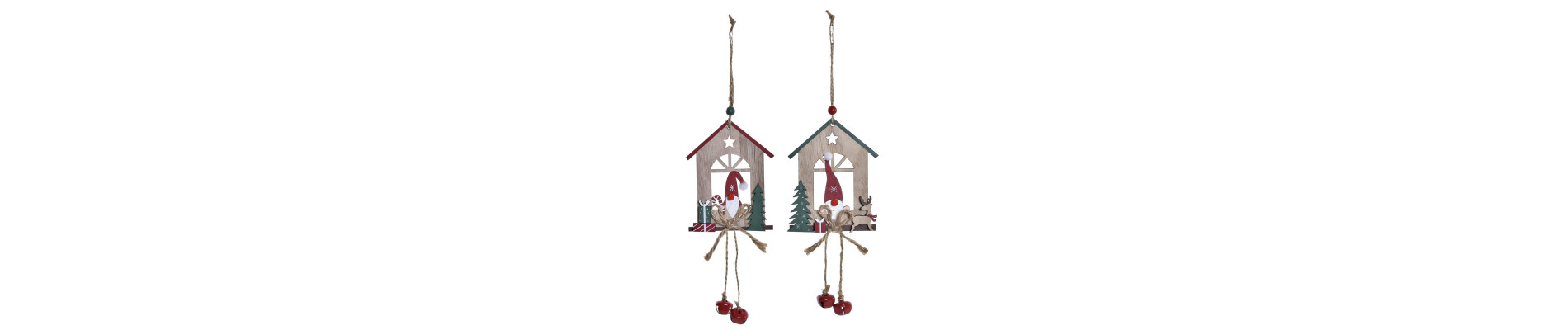 DECORACION COLGANTE MDF 9,5X1X22 CASA 2 SURT.