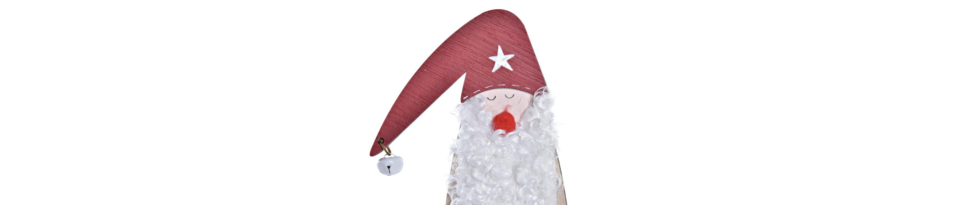 FIGURA MDF POLIESTER 11X4X26 PAPA NOEL 2 SURT.