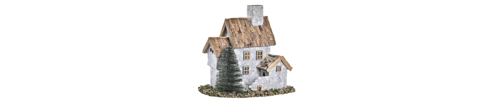 FIGURA RESINA 16,5X9X21 CASA 2 SURT.