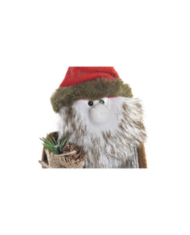 FIGURA ABEDUL PURPURINA 15X8X23 PAPA NOEL NATURAL