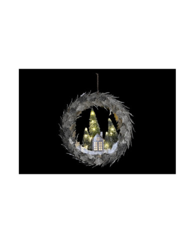 CORONA LED CORTEZA 46X7,5X46 CASAS NATURAL