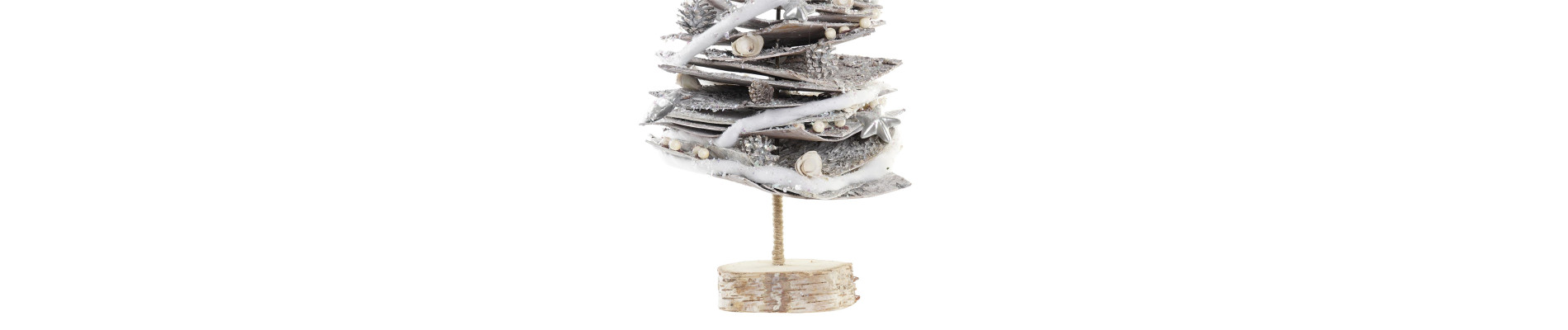 ARBOL CORTEZA ABEDUL 34X34X102 NEVADO NATURAL