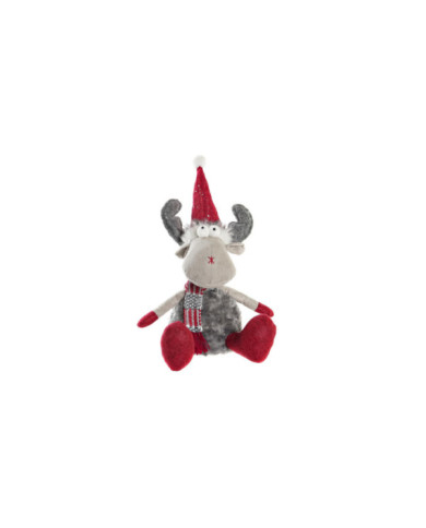 FIGURA POLIESTER 22X19X35 RENO GRIS