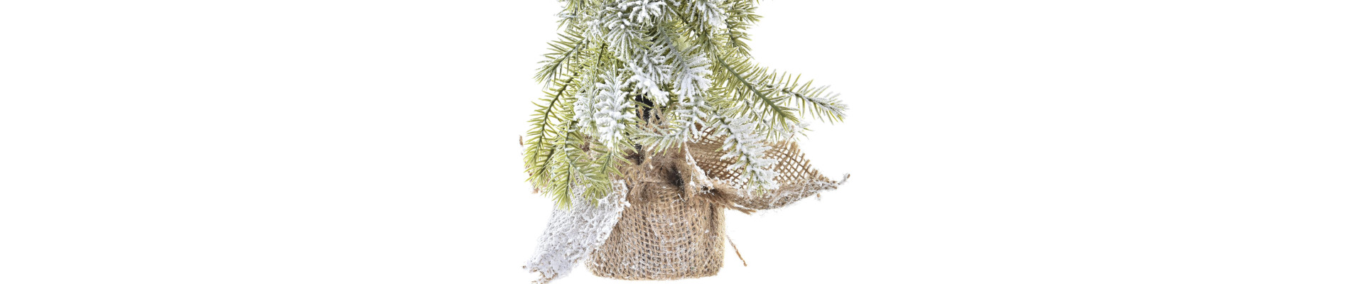 ARBOL PVC 15X15X30 NEVADO VERDE