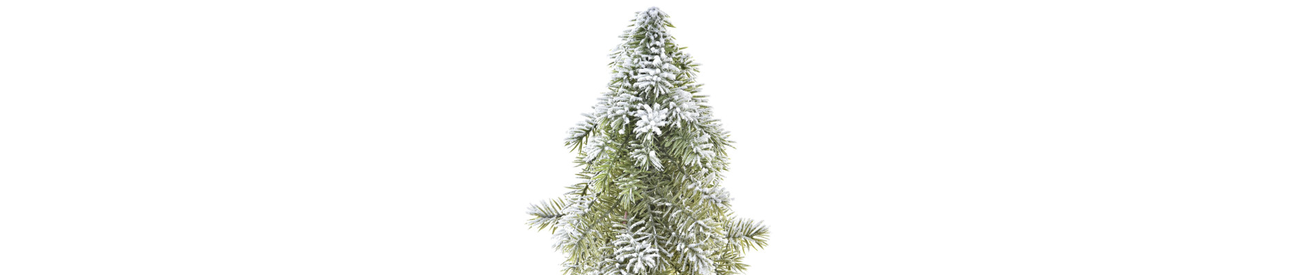 ARBOL PVC 15X15X30 NEVADO VERDE
