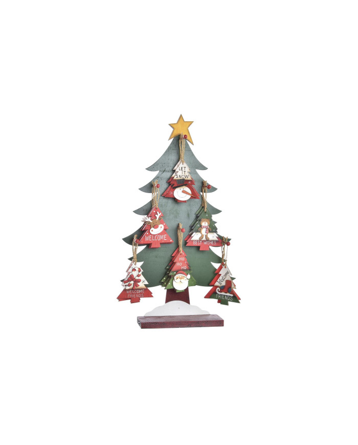 DECORACION COLGANTE MADERA 30X12X53 6 SURT.
